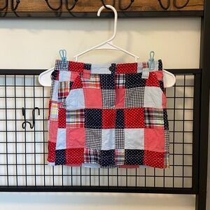NWOT | Vintage Talbots Kids patchwork skirt — size 8‎